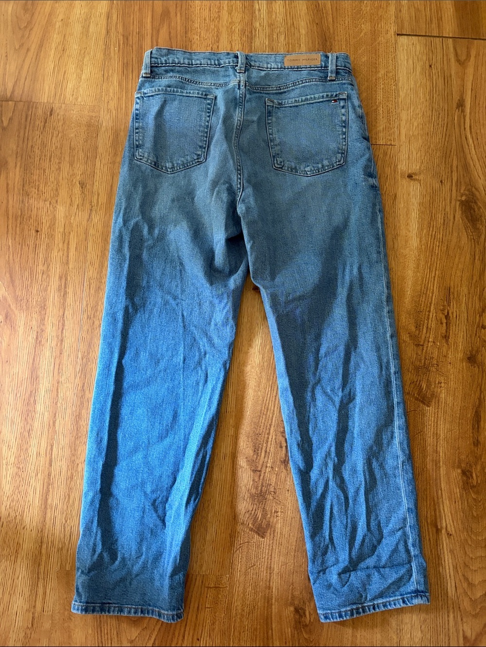 Tommy Hilfiger Classic Straight Women’s Light Blue Denim Jeans - Picture 8 of 9